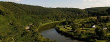 Der Neckar bei Neckargerach